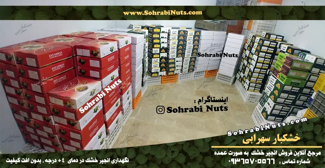 خرید انجیر خشک | سردخانه انجیر خشک | خشکبار سهرابی خرید انجیر خشک نگهداری شده در سردخانه انجیر خشک بدون افت کیفیت محصول